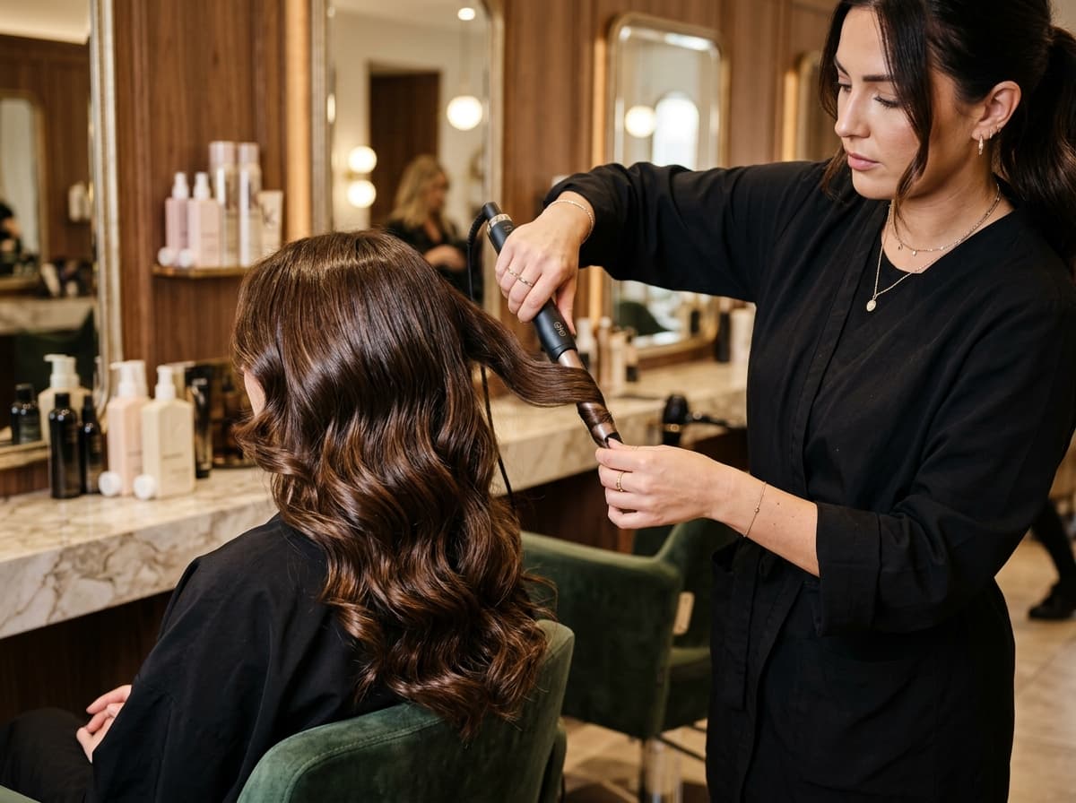 Hair wave styling